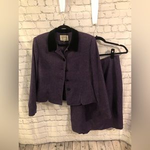 Kasper skirt suit set size 10P